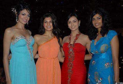 Les participantes du concours Femina Miss India 2009