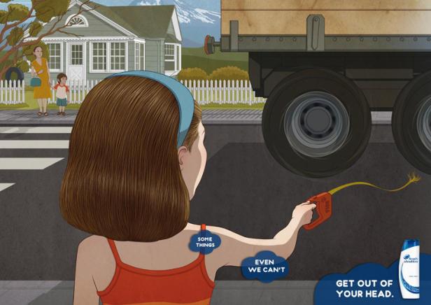 Head and Shoulders nous lave l'esprit