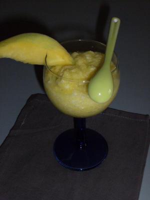 Mousse à la mangue...