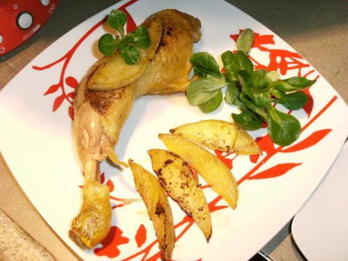 Poulet à la mangue..