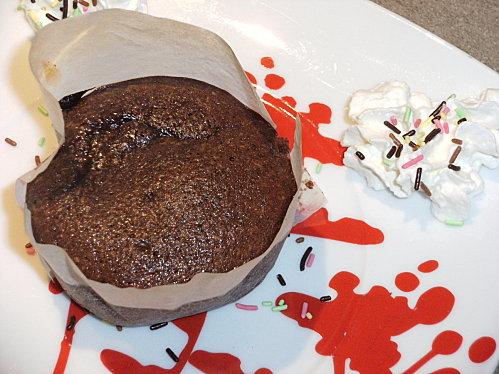 Mi-cuits au chocolat aux oranges confites....