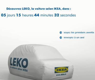 Le buzz du week end, c'est la LEKO qui se transforme en covoiturage chez Ikea Le buzz du week end, c'est la LEKO qui se transforme en covoiturage chez Ikea