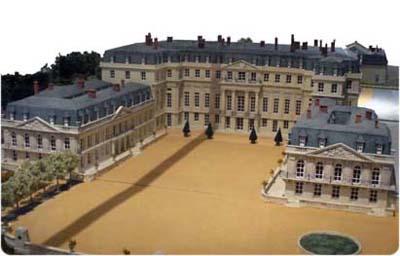 Maquette du château de Saint-Cloud