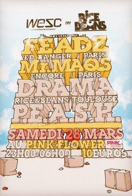 Wesc x rice and beans party