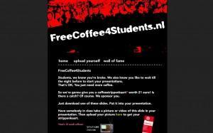 Free coffee 4 students