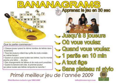 BANANAGRAMS ... jeu de lettre