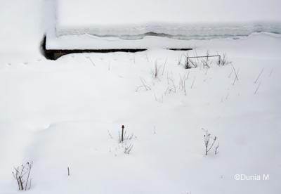 La Chaux-de-Fonds: neige le 26 mars 2009