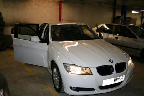 Première photos de ma BMW e90 Alpinweiss (blanc)