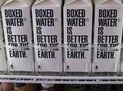 L'eau boites carton: progrès