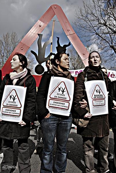 Manifestation contre la LRU - 24 mars 2009 -