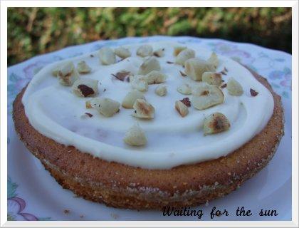 ≈ petits gÂteaux À la cannelle, crÈme de mascarpone citronnÉe ≈