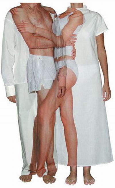Image du jour : Pyjamas pour les couples !