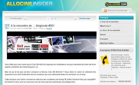 Bj & Mat Cineshow sur Allociné Insider Bj & Mat Cineshow sur Allociné Insider