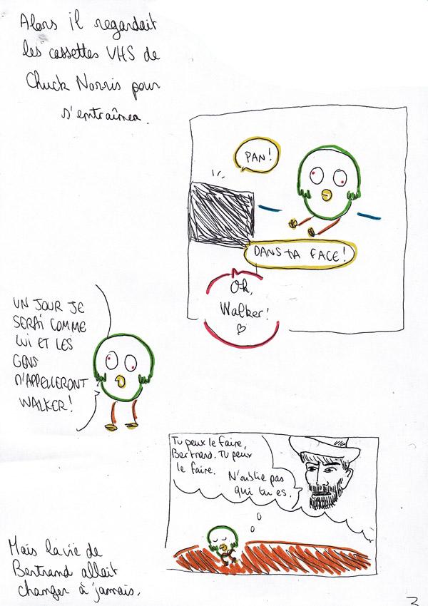 Bertrand l'Oiseau (les 23h00 de la BD)