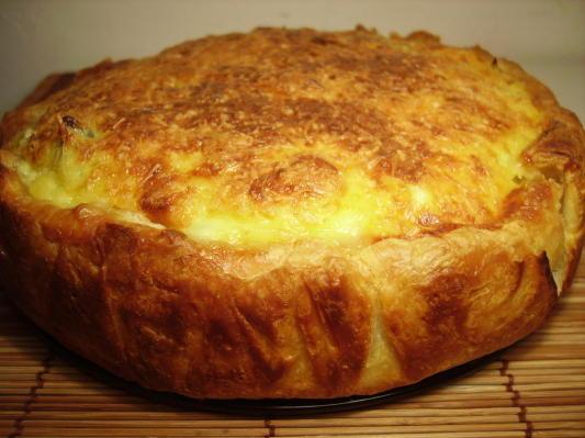 Tarte saumon poireaux À la brousse