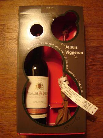 suis vigneron...à maison!!!