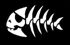 Ci-dessus un poisson d'avril spécial anti-hadopi, le poisson-pirate.