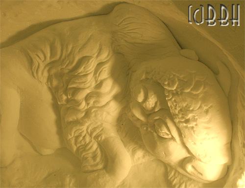 La Grotte de Glace 2009, thème: l'âge du feu, L'alpe d'huez