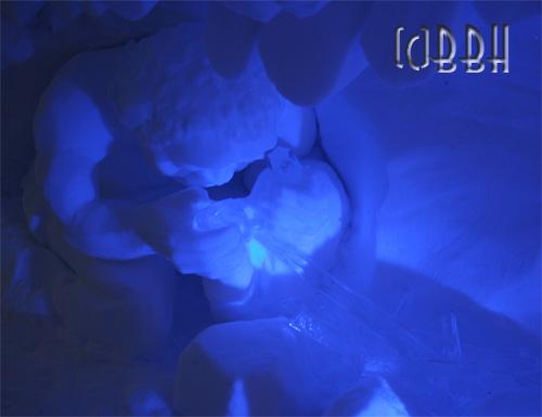 La Grotte de Glace 2009, thème: l'âge du feu, L'alpe d'huez