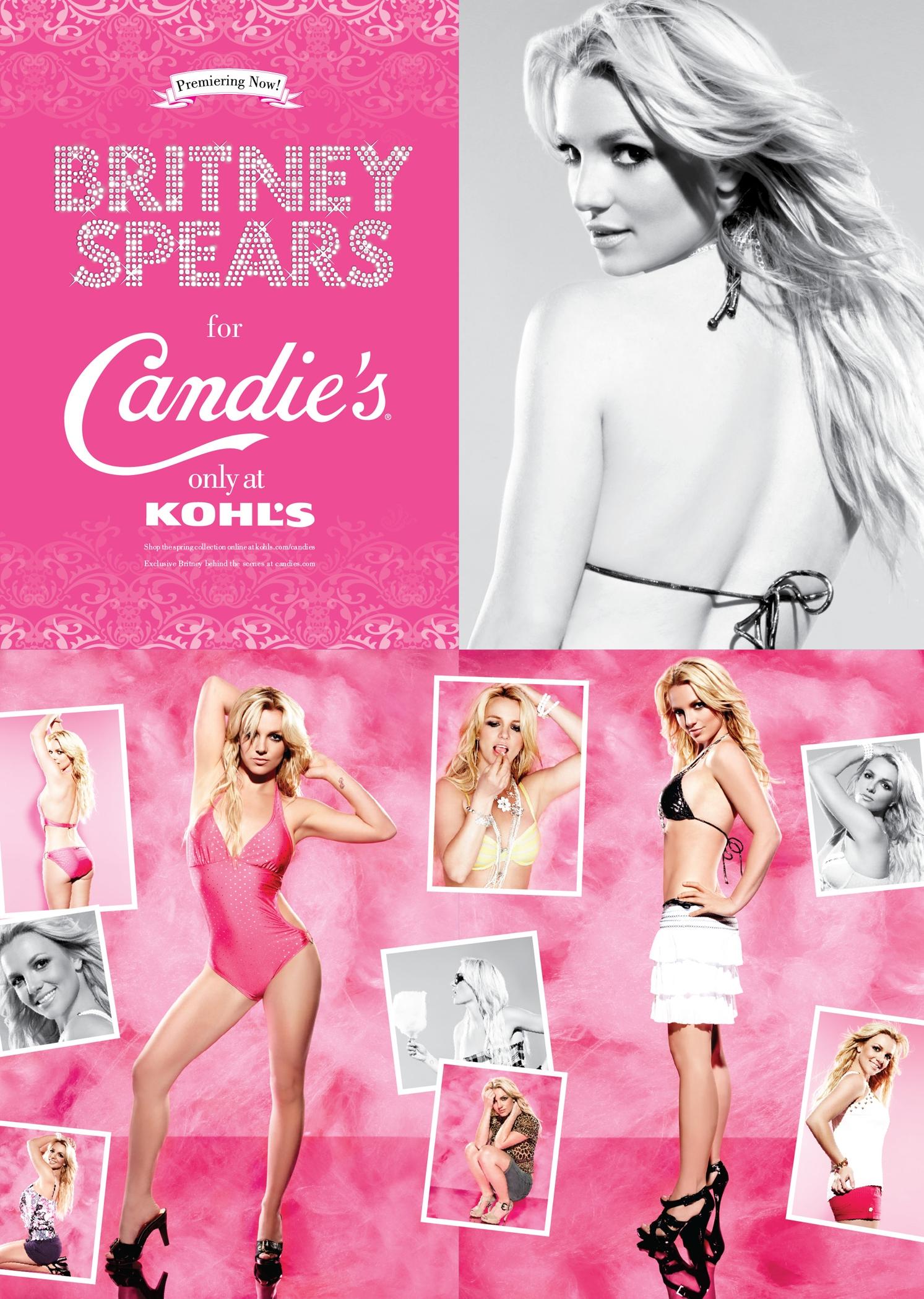 Britney Spears sexy en rose
