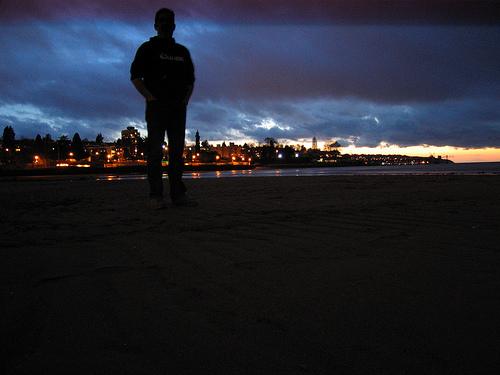 Kitsilano by night with Mr Husband