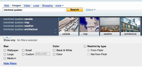 yahoo imges search Yahoo.com actualise linterface de son moteur de recherche dimages