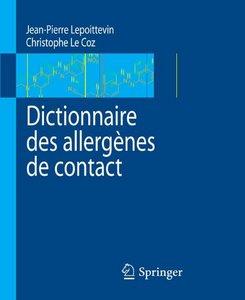 Dictionnaire allergènes contact