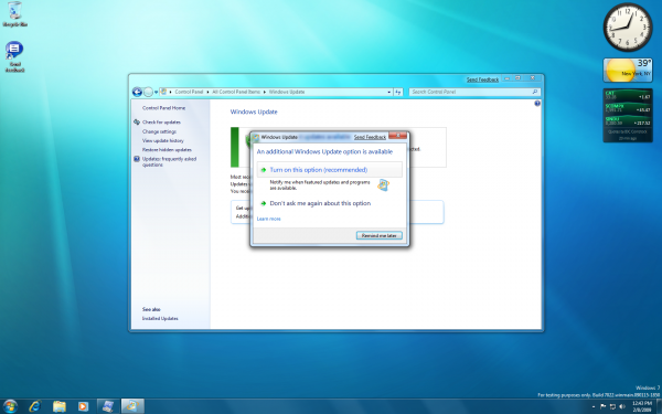 Windows 7 RC 7022 - Les captures d’йcrans !