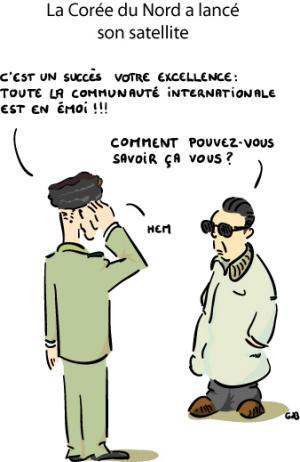 La Corée du Nord a lancé son satellite