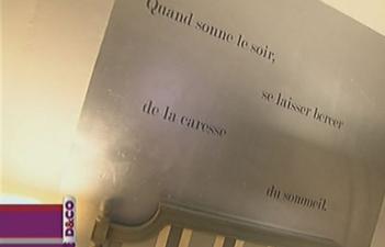 Créations adhésives, collection Billets doux : les Stickers Le Pré d'eau et D