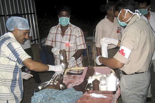 Lanka plus 6000 malades blessés évacués