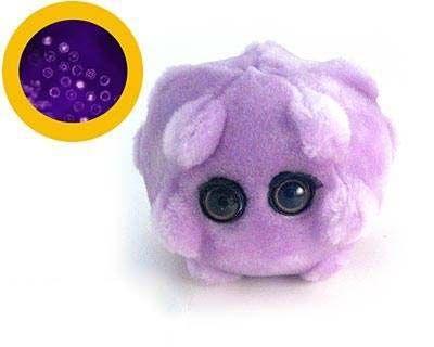 Peluches microbes