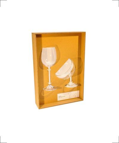 Human & Dog Wine Glass, alice wang