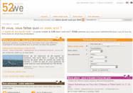 Les Départements signent un partenariat national  avec le site www.52WE.com