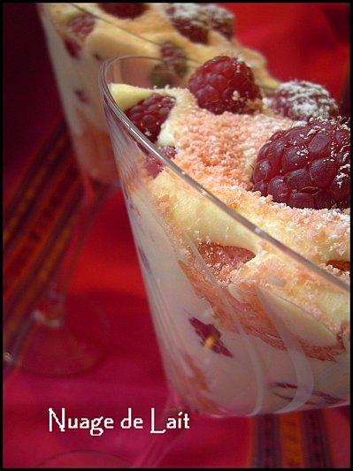 Tiramisu aux Framboises, Eau de Rose et Soho