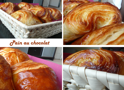 Pain au chocolat à tomber
