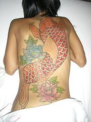 koi tatoo in thailand