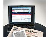 Echos e-paper première mondiale