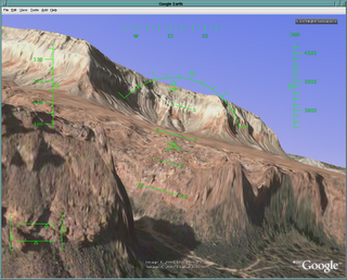 Flight Simulator dans Google Earth