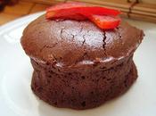 Fondant chocolat poivrons rouges caramÉlisÉs