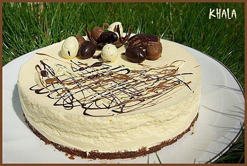 bavarois au citron pour Pâques