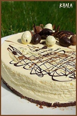 bavarois au citron pour Pâques