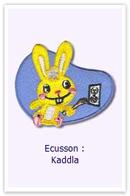 Customize.fr Ecusson Lapin Kaddla