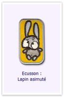 Customize.fr Ecusson Lapin azimuté