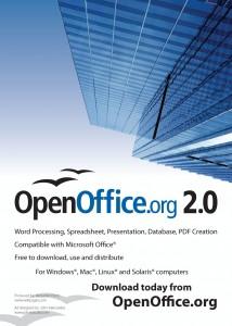Publicité pour Open Office