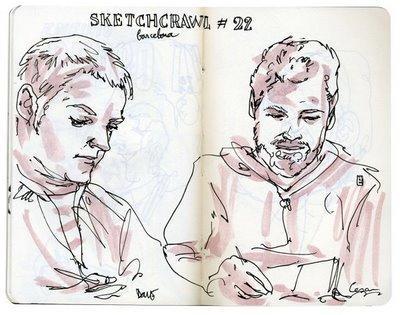 sketchcrawl#22 in barcelona