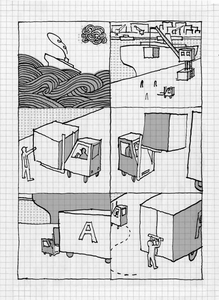 Black and white box