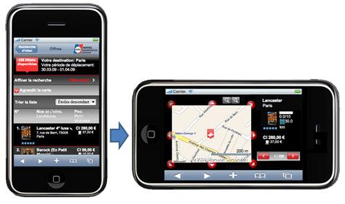 hrs hotel reservation service iphone