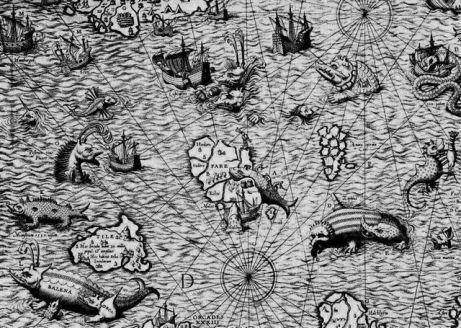 Ocean en 1572 LAFRERI
