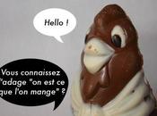 poule chocolat